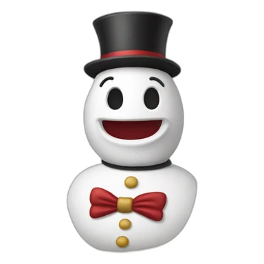 Bonhomme qui rigole sticker