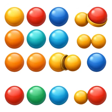 Rolling Balls sticker