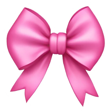 Pink bow  sticker