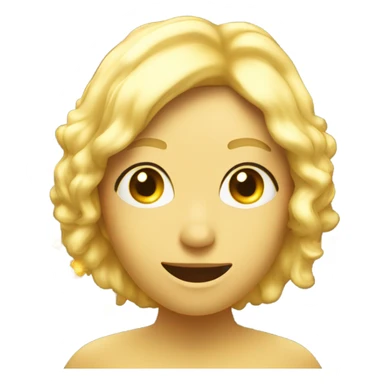 golden sparkles sticker