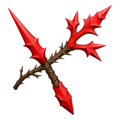 red thorn t sticker