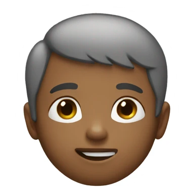 Boy with kiss sticker