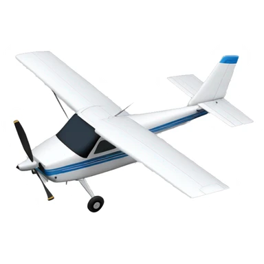 cessna 172 top angle sticker