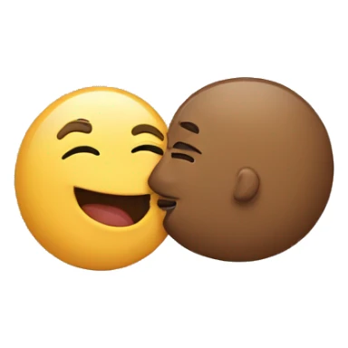 Giving a kiss  sticker