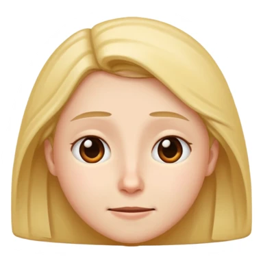 Person nodding sticker