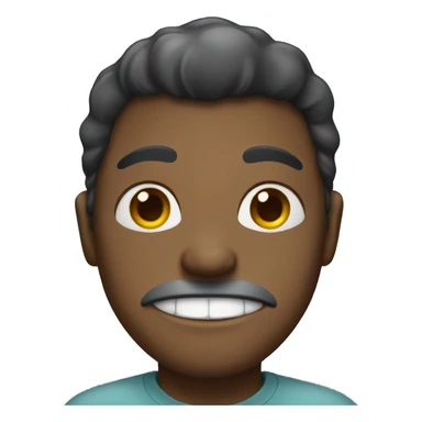 A people who look like a shark sticker