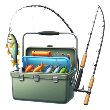 Снасти для рыбалки sticker