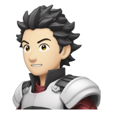 Tanjiro Kamado démon slayer sticker