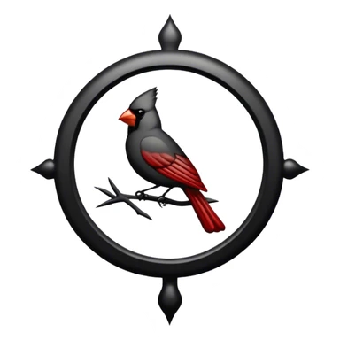Cardinal's emblem with no red sticker