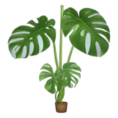Monstera deliciosa sticker