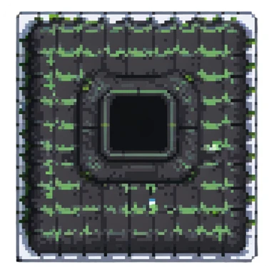 crash mat, simple and blocky pixel art, no background sticker