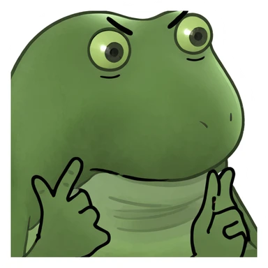 Cara bravo com maos cruzadas sticker