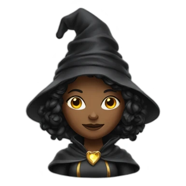 woman-wizard-power-holding-black-cat sticker