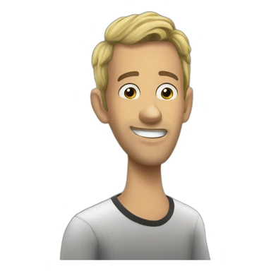 Doofy in hostel sticker