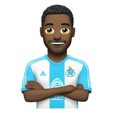 olympique de marseille sticker