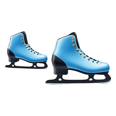 An icon showing a pair of speed skates gliding on an icy track, leaving sharp trails. The background features a grand speed skating arena with spectators, bright lights, and a winter landscape visible through the open structure. Transparent background enhances the dynamic motion. sticker