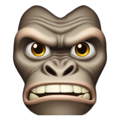 ape like fury sticker