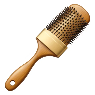 hair brush sticker