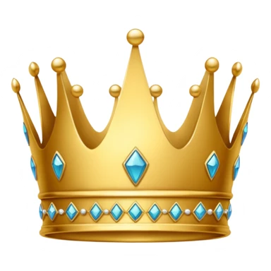 Y2K crown  with the words spoiled  sticker