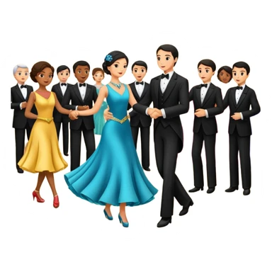 Esibizione di danze standard in palazzetto dello sport con i giudici che danno preferenza con voto sticker