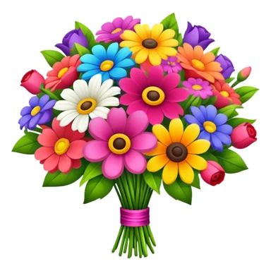 Flower boqout  sticker