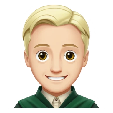 draco malfoy feliz sticker