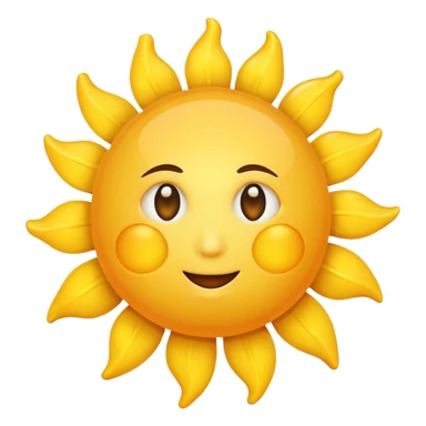 sol con signo de pregunta sticker