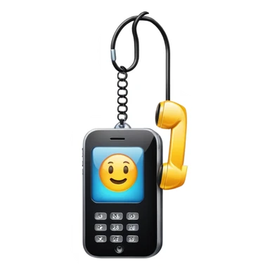 I need a phone that is hanging up in one second sticker
