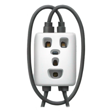 connector connecting with electricity sticker