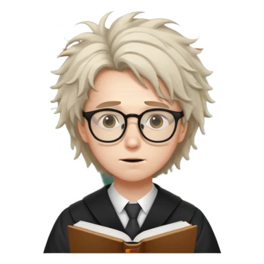 a very exhausted graduate student studying statistical physics sticker