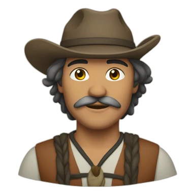 Homme métis sticker