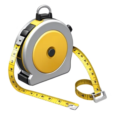 Tape measure sticker