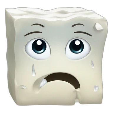 crying feta sticker