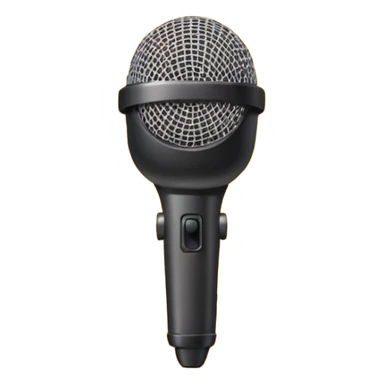 give me a microphone on fire with the text MC in front of it sticker