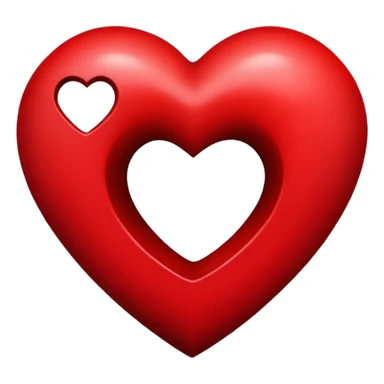 Heart with fuck  sticker