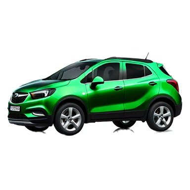 Green opel mokka 2023 sticker