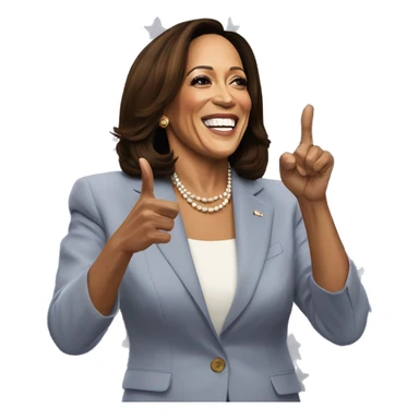 Kamala Harris victory speech sticker