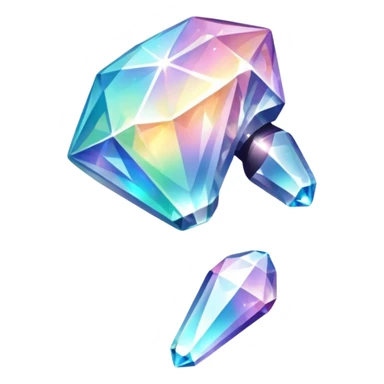 cristais no joelho sticker