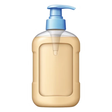 shampoo beige sticker