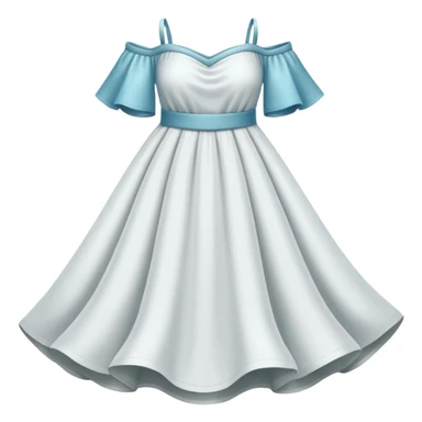 off shoulder cloth sticker