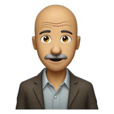 pinching nose sticker