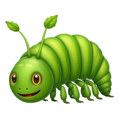 Larva sticker
