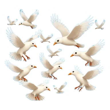 Birds sticker