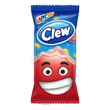 Hi-chew candy sticker