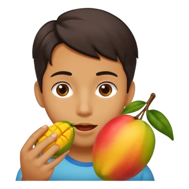 make a 67 mason eating mango name river sticker