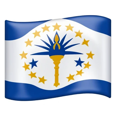 Indiana state flag sticker