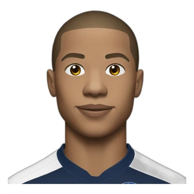 Mbappe psg player sticker