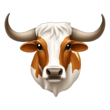 texas longhorn clip art sticker