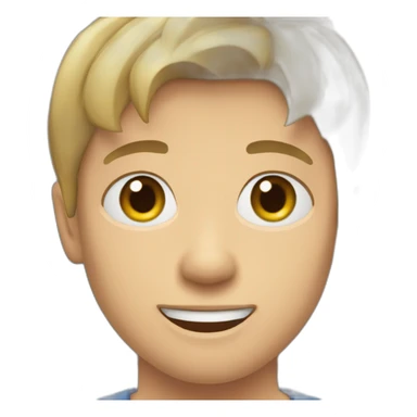 Nico caucasian emoji sticker