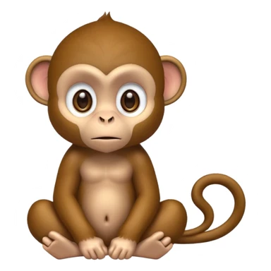 Monkey sticker